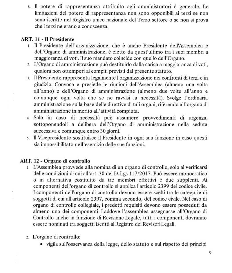 Atto costitutivo e statuto Pagina 02