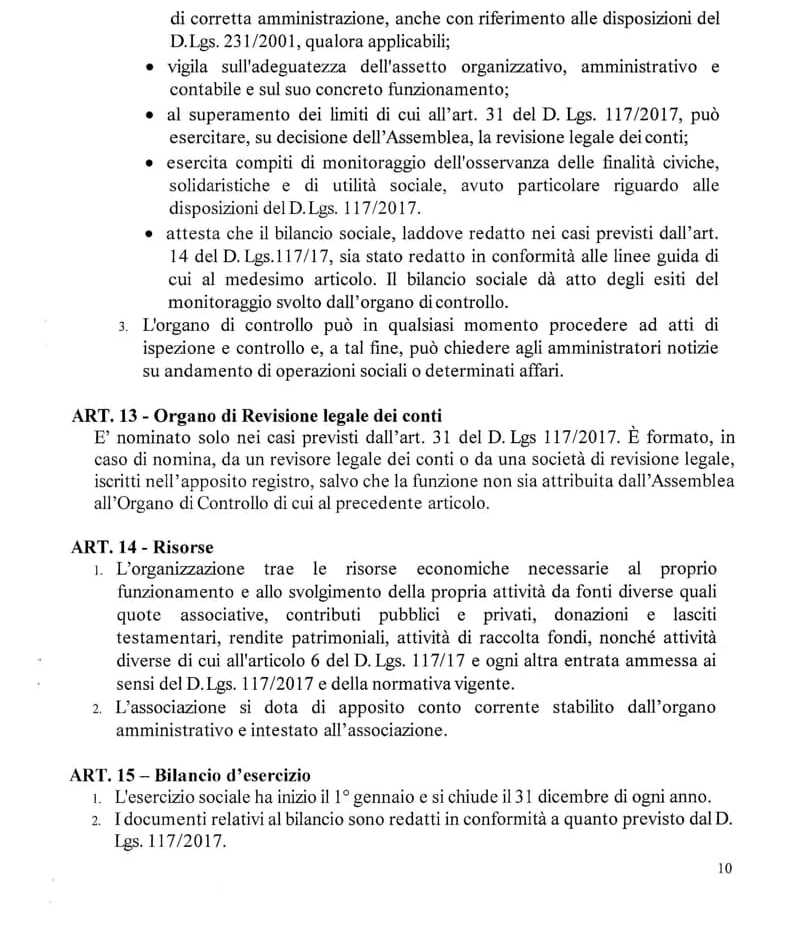 Atto costitutivo e statuto Pagina 02